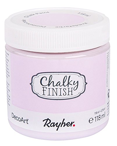 RAYHER HOBBY Chalky Finish, rosa polvo, bote 118ml