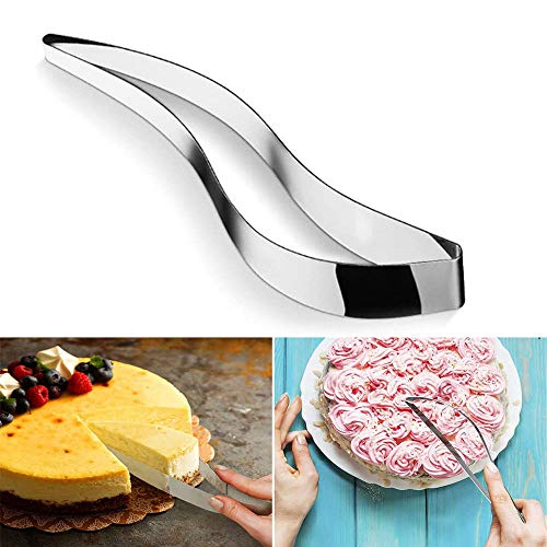 Rebanador de Pastel, Servidor de Rebanador de Pastel, Cortador de Pastel de Acero Inoxidable, Rebanador de Pastel de Acero Inoxidable 430 Para Pasteles, Postres, Pizzas, Pasteles