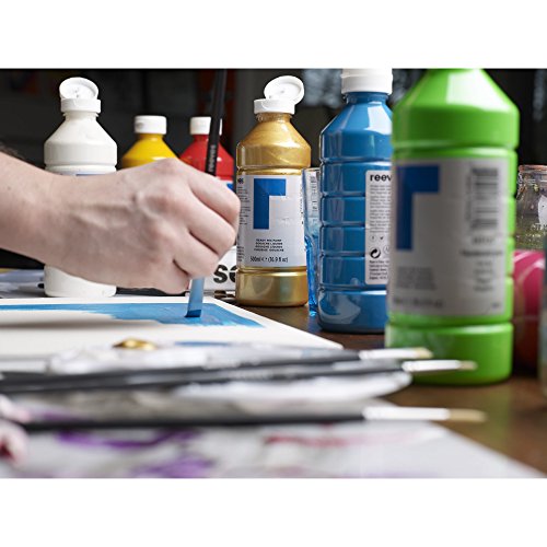 Reeves Ready Mix Paint, Materiales sintéticos, Cobre, 500 ml