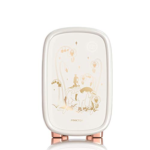 Refrigerador Profesional de Belleza, refrigerador cosmético pequeño, Blanco, Fresco a 10 ° C +, Temperatura Constante Inteligente, silencioso, fácil de almacenar