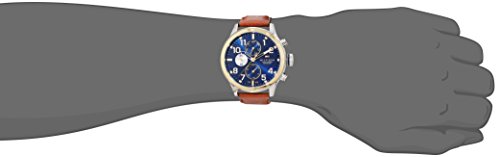 Reloj para hombre Tommy Hilfiger 1791137, mecanismo de cuarzo, diseño con varias esferas, correa de piel.