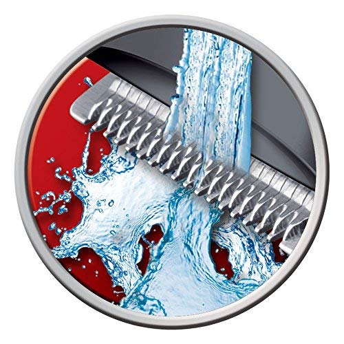 Remington Beard Boss Styler MB4125 Barbero, Cuchillas Serradas de Acero Inoxidable, Inalámbrico, 11 Ajustes, Rojo