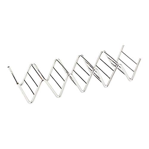 Restaurantware 1 Count Quattro Stainless Steel Taco Rack Stand