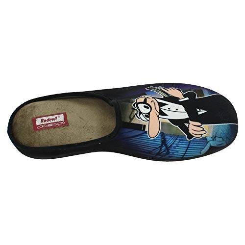 RODEVIL 539 Zapatillas MORTADELO Hombre Zapatillas CASA Marino 44