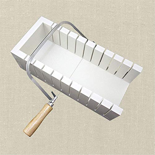 RoseFlower®10.71'' Hecho a Mano Jabón Cortador DIY Herramienta kit,PVC Molde de jabón + cortador de hilo（2 piezas）
