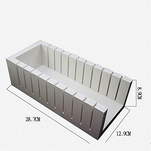 RoseFlower®10.71'' Hecho a Mano Jabón Cortador DIY Herramienta kit,PVC Molde de jabón + cortador de hilo（2 piezas）