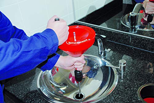 ROTHENBERGER 72095 - Desatascador manual plus espiral 8 mmx7,5 m