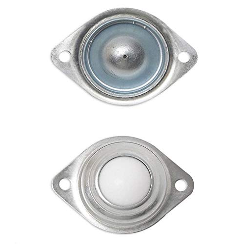 Rueda De Bolas, Rueda Giratoria, Unidad De Cojinete De Transferencia De Bolas De Nailon, Banco De Trabajo, Bola Transportadora para Caja De Cambios, Muebles Y Silla De Ruedas (Paquete De 12) (25 Mm)