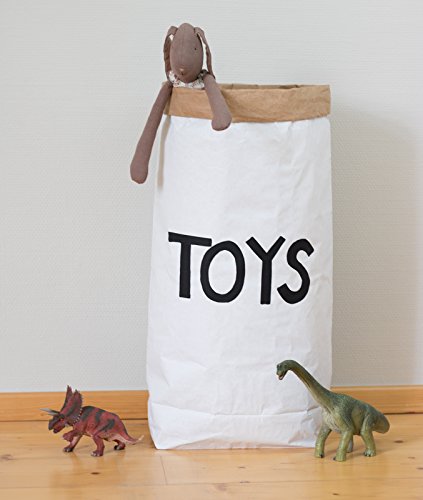 Saco de papel, bolsa de papel, manualidades, Marrón y Blanco