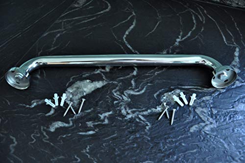 SANIBAÑO Barras Ayuda Manillon 25 d x 500mm HI554/50 INOX, Acero Inoxidable, PEQUEÑO