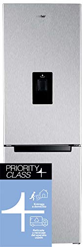 Sauber - Frigorífico Combi con DISPENSADOR SERIE 3-185BDI - No Frost (Congelador) - Eficiencia energética: A+ - 185x60cm - ENTREGA EN DOMICILIO