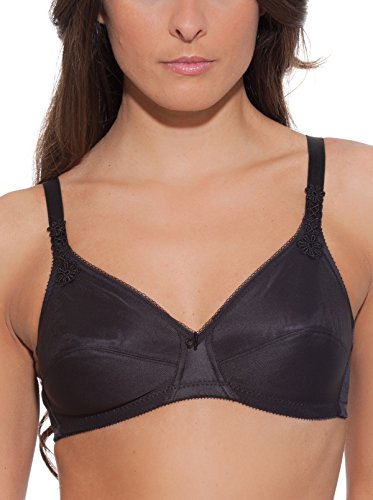 Selene Sujetador Carmen Simplex Tallas Fuertes Sin Aros Negro 105B