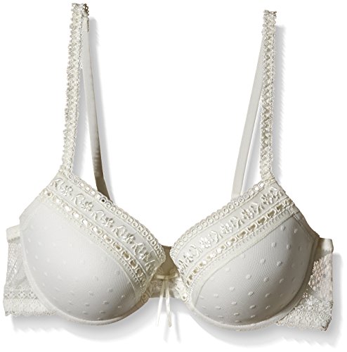 Selene - Sujetador Casandra Push Up, color marfil, talla 95B