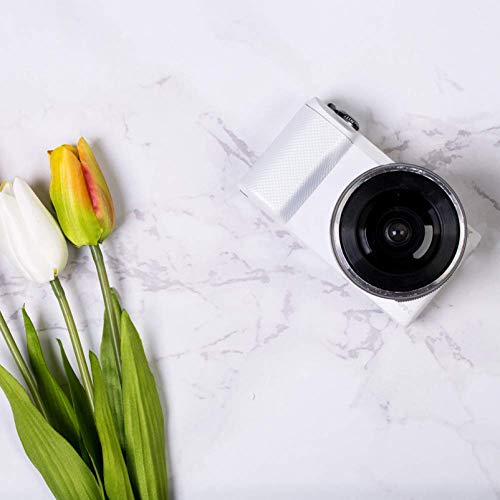 Selens 56 x 89 cm 2 en 1 telón de fondo blanco textura de mármol fotografía foto para alimentos plana Lay Props joyería cosméticos pequeño producto, doble cara patrón