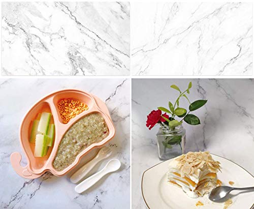Selens 56 x 89 cm 2 en 1 telón de fondo blanco textura de mármol fotografía foto para alimentos plana Lay Props joyería cosméticos pequeño producto, doble cara patrón