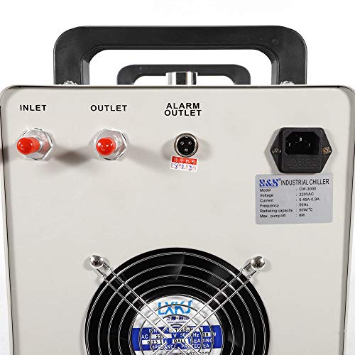 SenderPick CW-3000 - Enfriador de agua industrial (9 L)