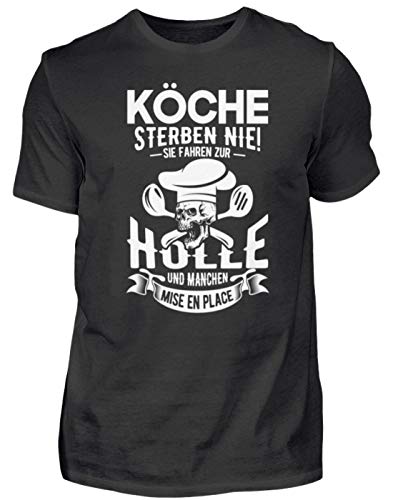 Shirtzshop - Camiseta de manga corta para hombre Negro XL