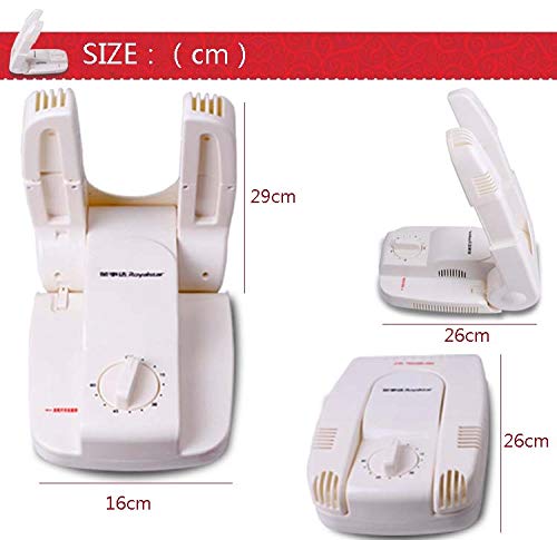 Shoes Dryer Zapatos Secos, Secador De Zapatos, Zapatos Calientes, Desodorización De Secado Retráctil, Termostato De 42 Grados, Función De Temporización De 1 Hora, Adecuado para Todo Tipo De Personas