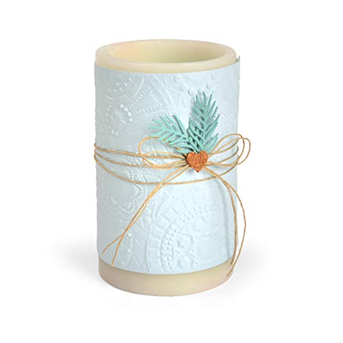 Sizzix 3-D Textured Impressions Troquel Carpeta de grabado Mosaico de Gemas