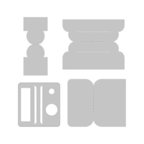 Sizzix Thinlits Troqueles 4PK Pestañas de página
