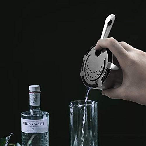 SKYFISH - Juego de coctelera de Acero Inoxidable con 32 Herramientas para Barman