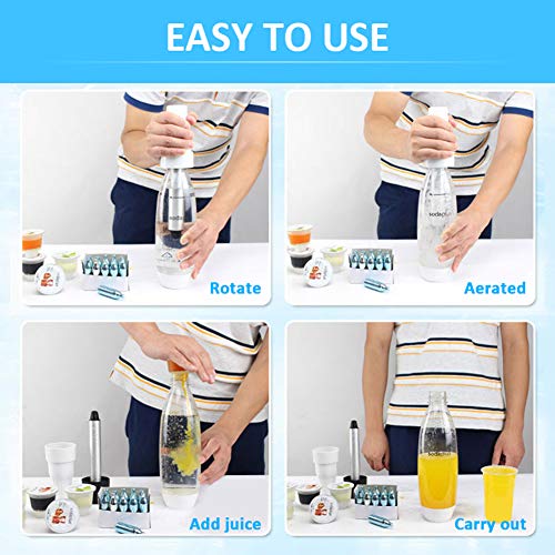 Soda Fabricante de refrescos Sifón frías máquinas de Bebidas carbonatadas Máquina de Burbujas de Agua DIY cóctel de Gaseosas sifón de Soda Fabricante de Herramientas de la Barra