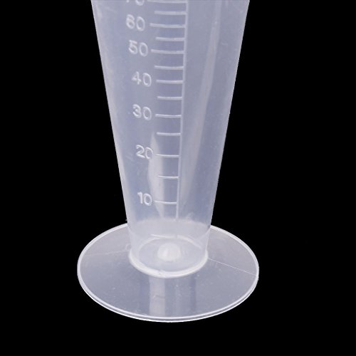 SODIAL(R) 100ml cocina laboratorio plastico medida beaker taza de medicion