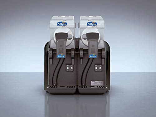 Solera Granizadora ICED 2, digital, 2 depósitoS para hacer 12 Litros de granizados, cócteles y sorbetes. Productos de regalo 2 Brik (5 litros de granizado/cóctel o 3 de sorbete). 1 Dispensador de cañas (100 ud)