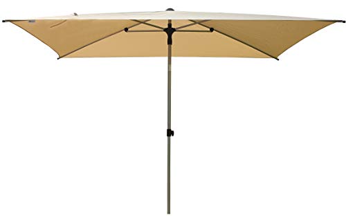SORARA Porto Parasol Sombrilla Jardin, Arena, 300 x 200 cm (3 x 2 m)