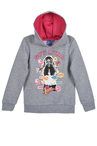Soy Luna - Sudadera para niña gris claro 6 años
