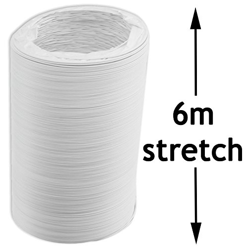 Spares2go extra largo PVC condensador Vent Manguera Tubo para Smeg belüftetes secado (6/10,2 cm)