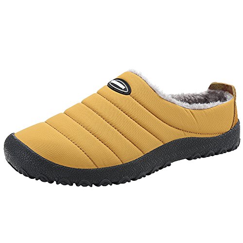 SPEEDEVE Unisexo Invierno Espesar Zapatillas de Casa T/42
