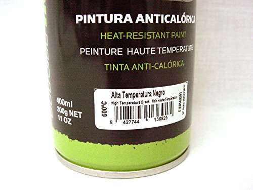 Spray industrial ALTA TEMPERATURA NEGRO 400 ML