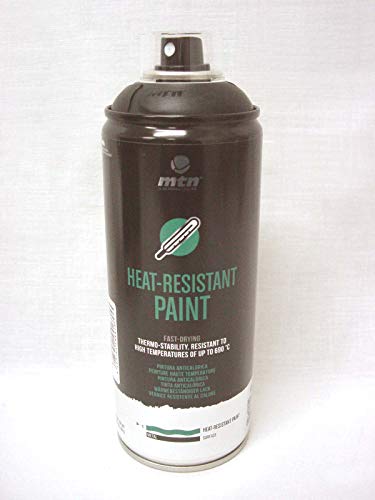 Spray industrial ALTA TEMPERATURA NEGRO 400 ML