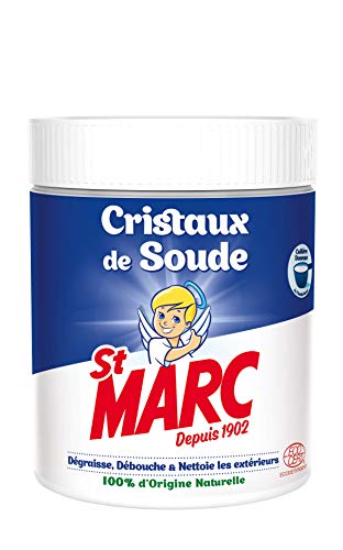 St Marc Cristales de soda – Limpiadores multiusos – 500 g – Lote de 3