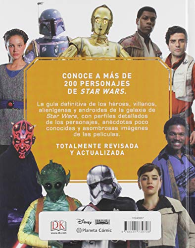 Star Wars Nueva enciclopedia de personajes 2019 (Star Wars: Guías Ilustradas)