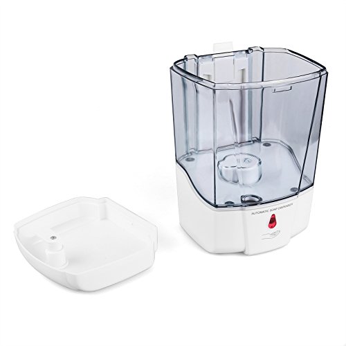 Sunsbell Automático Dispensador de jabón Montado en la Pared (700 ML) Sin Manos Sin Contacto para la Cocina Baño Comercial Público