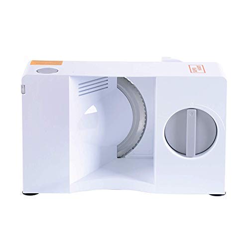 SuperHandy Cortafiambres Eléctrico 17cm Pulgadas Profesional portátil y Plegable eléctrico de CA 230V 50Hz 120 vatios para: Carnes, Deli & Quesos con un Acero Inoxidable RSG Solingen Cuchilla
