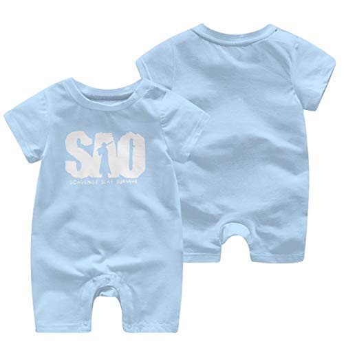 Sword Art Online Verano Manga Corta Niñas Niños Bebé Mameluco De Algodón Recién Nacido Cuerpo Traje Bebé Pijama Niño Mono