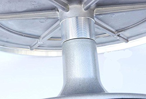 SZ5CGJMY ® Plato giratorio profesional de resistente aleación de aluminio para decoración de pasteles, 30 cm