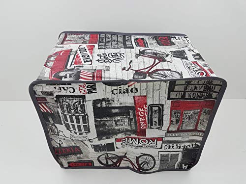 T-MIX Funda DE Proteccion/Protectora DE Tela Antimanchas para Mambo CECOTEC. Mod Motos