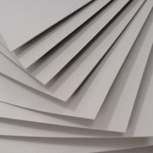 Tablero de presentación, tamaño A4, 10 hojas, 1000 micras, cartón reciclado, color gris
