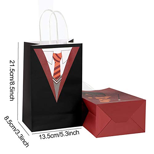Tacobear 15 Piezas Mago Bolsa Regalo Wizard Bolsas Papel Bolsa Dulces para Niños Wizard Party Fiesta Artículos para cumpleaños