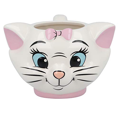 TAZA CERAMICA 3D EN CAJA REGALO TRANSPARENTE ARISTOGATOS MARIE
