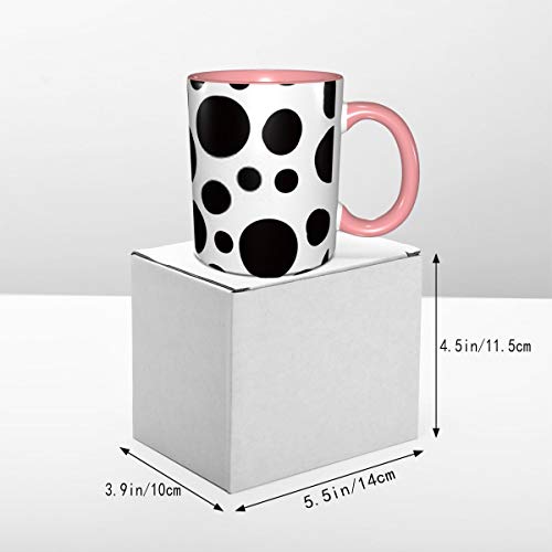 Taza Oficina 11 División Gu de textura irregular irregular en blanco y negro Oficina