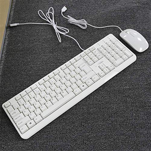 Teclado Teclado Ordinaria de juego del ratón del ordenador teclado teclado con cable de escritorio de oficina en casa teclado portátil ultrafina externa teclado inalámbrico Diseño ligero ultra-delgado