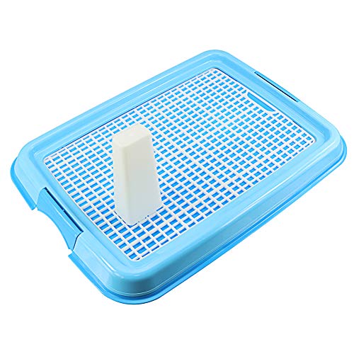 Tenedor de almohadilla de malla del entrenamiento de la bandeja de retrete pequeño del perro de perrito pequeño para el uso de interior