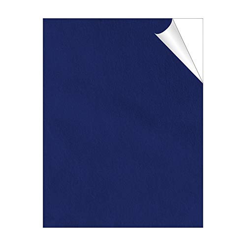 TERCIOPELO ADHESIVO FLEXIFLOCK Fiselina Flocada 45x300 CM Forro de terciopelo para cajones de joyería, manualidades y DIY (Rojo)