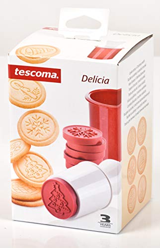Tescoma Sello para Galletas 6 Motivos NAVIDEÑOS Delicia