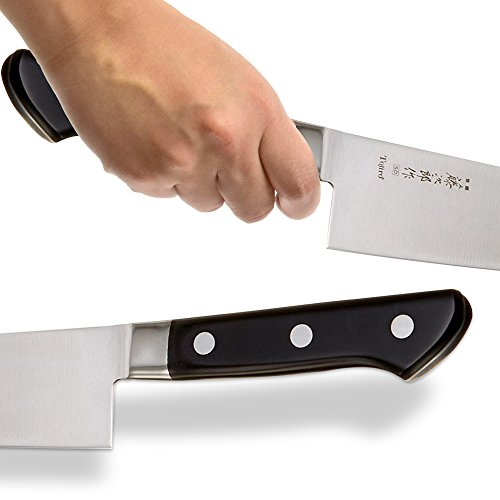 Tojiro Cuchillo Japones Chef 18 cm - Cuchillos da Cucina Profesionales - 3 Capas VG10 Dp Série